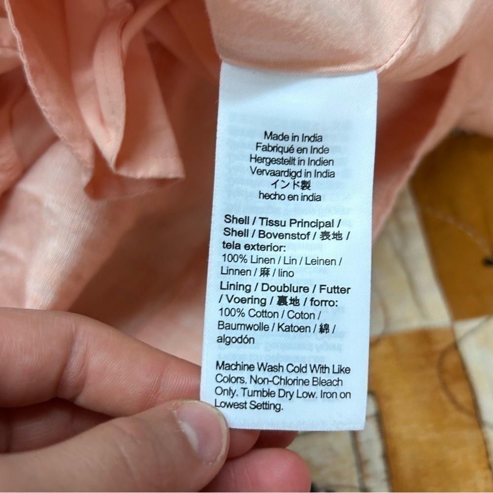 J crew women’s linen tank dress - Picture 5 of 9